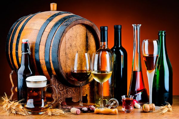 Enología: vinos, aguardientes y licores